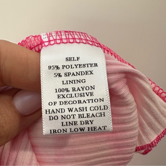 Rosevelvet Trendy Pink and White Tie-Dye 3 Piece Set NWT S, M, L - Picture 4 of 4